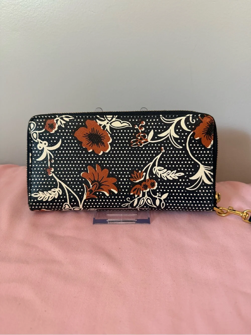Tory Burch Blake Printed Retro Batik Wallet